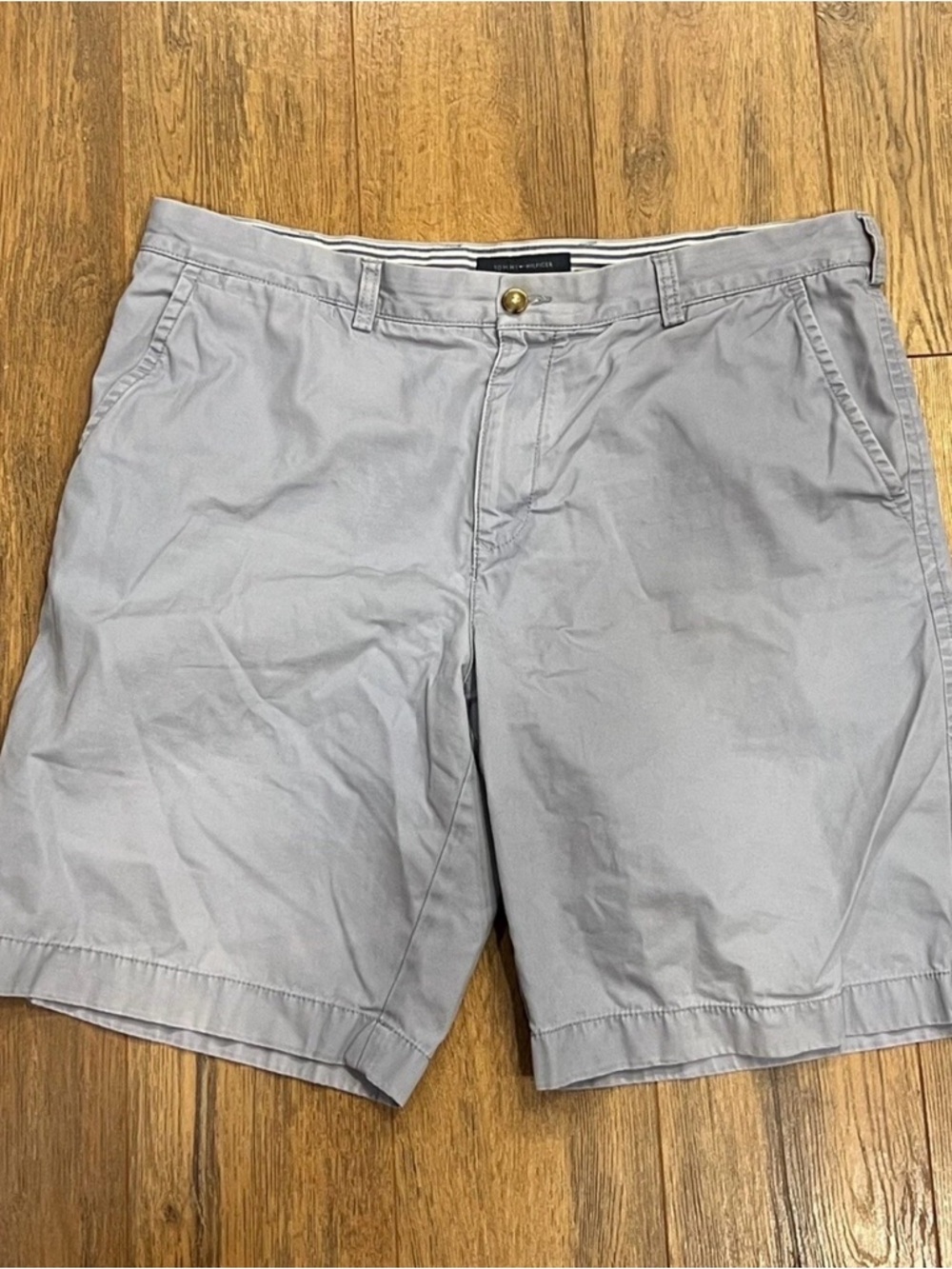 Classic Gray Men's Chino Shorts